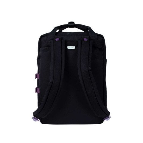 Rucsac Unisex Doughnut Macaroon Happy Camper - Black - Doughnut