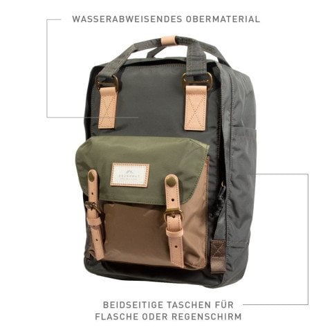 Rucsac Unisex Doughnut Macaroon Jungle - Olive Army - Doughnut