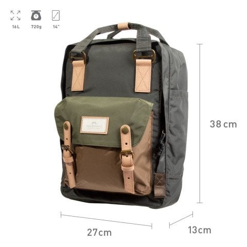 Rucsac Unisex Doughnut Macaroon Jungle - Olive Army