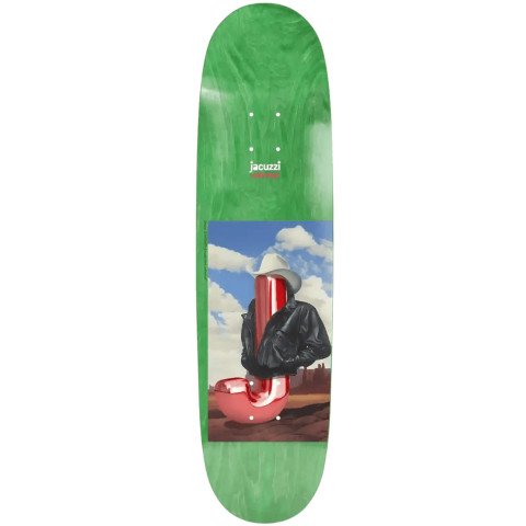 Placa Skateboard Jacuzzi Big Ol J 8.375 - Green - Jacuzzi