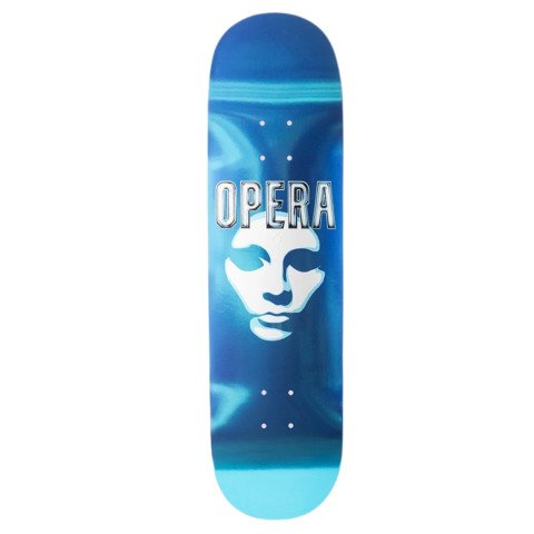 Placa Skateboard Opera Mask Logo 8.5 - Blue