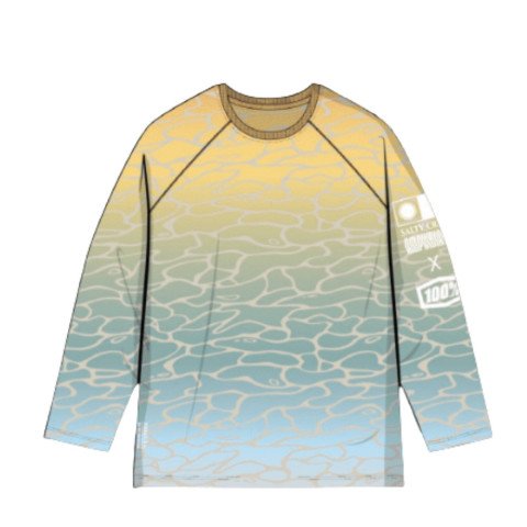 Lycra Barbati Salty Crew Ripples UV Crew - Dawn