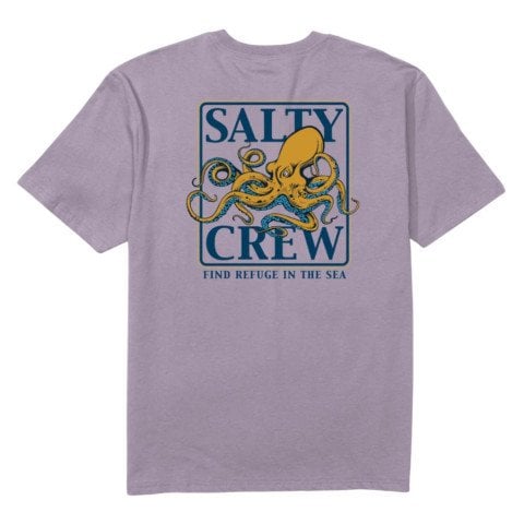 Tricou Casual Barbati Salty Crew Ink Slinger - Berry