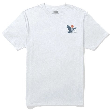 Tricou Casual Barbati Salty Crew Peli - White