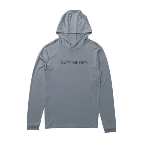 Lycra Barbati Salty Crew Rail Hood Sunshirt - Tradewinds