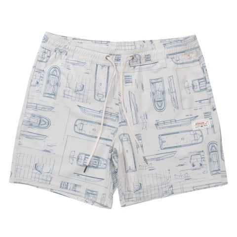 Pantaloni Scurti Barbati Salty Crew Whaler Volley - Bone