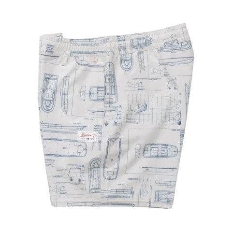 Pantaloni Scurti Barbati Salty Crew Whaler Volley - Bone