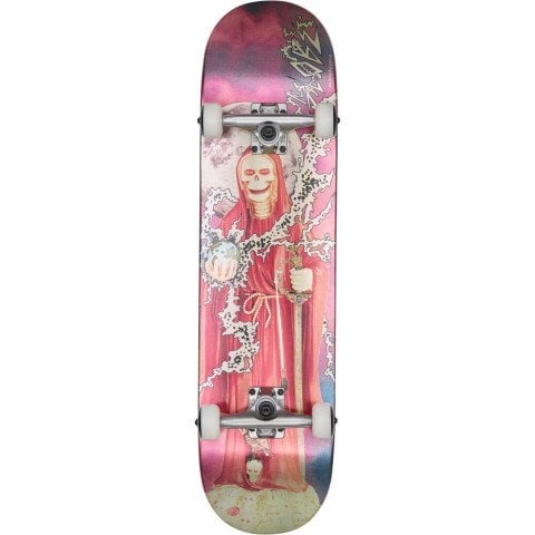 Skateboard Complet Globe G1 Downtown Doom 8.0 - Silver/Red - Globe
