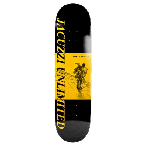 Placa Skateboard Jacuzzi Tony Latham Dirtbike 8.25 - Yellow - Jacuzzi