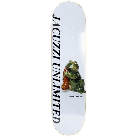 Placa Skateboard Jacuzzi Frog 8.25 - Light Blue - Jacuzzi