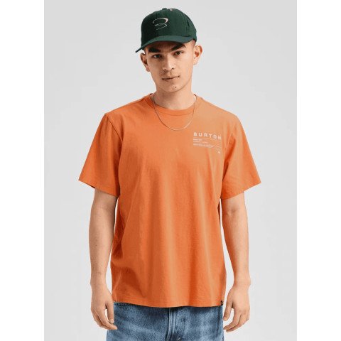Tricou Unisex Burton Moretown SS - Goldfish Orange