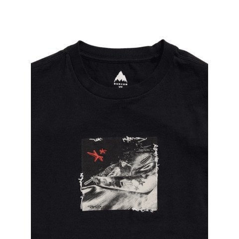 Tricou Unisex Burton Rider 27 SS - True Black - Burton