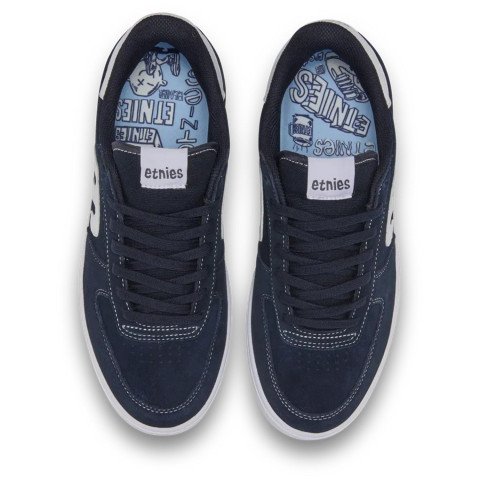 Skate Shoes Barbati Etnies Emerson X Fos - Navy White