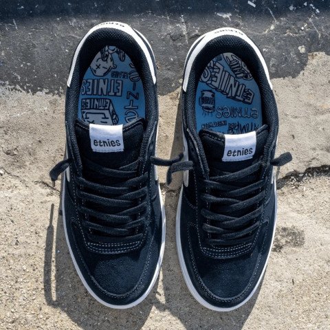 Skate Shoes Barbati Etnies Emerson X Fos - Navy White
