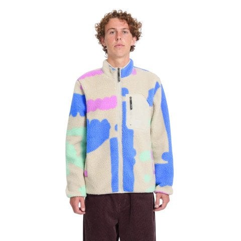 Hanorac Barbati Volcom FA Carrau Fuzzar Zip - Multi - Volcom