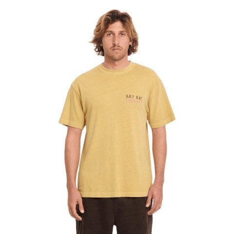 Tricou Casual Barbati Volcom FA Ozzy 2 SS - Mushroom
