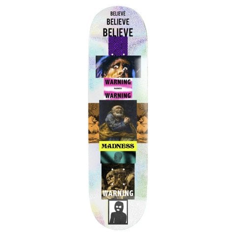Placa Skateboard Madness Believe 8.5 - Holographic - Madness