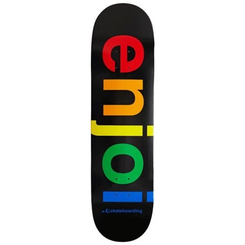 Placa Skateboard Enjoi Spectrum 8.5 - Black - Enjoi