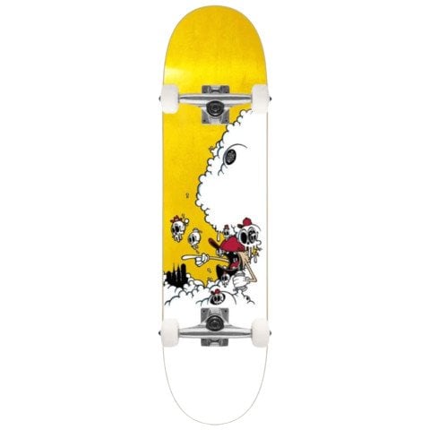 Skateboard Complet Push Gorm Boberg Clouds 8.25 - Yellow - Push