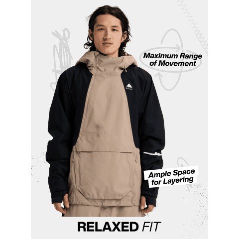 Geaca Snowboard Barbati Burton Reserve 2L Relaxed Anorak