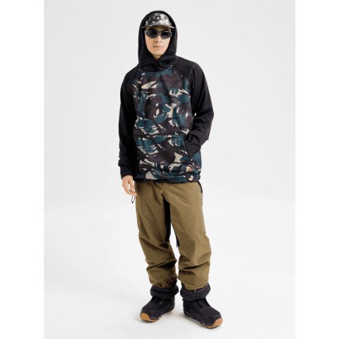 Hanorac Termal Snowboard/Ski Unisex Burton Crown Weatherproof Riding Pullover Hoodie