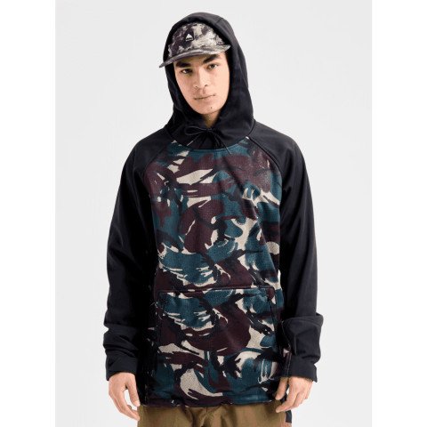 Hanorac Termal Snowboard/Ski Unisex Burton Crown Weatherproof Riding Pullover Hoodie