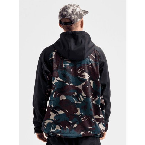 Hanorac Termal Snowboard/Ski Unisex Burton Crown Weatherproof Riding Pullover Hoodie