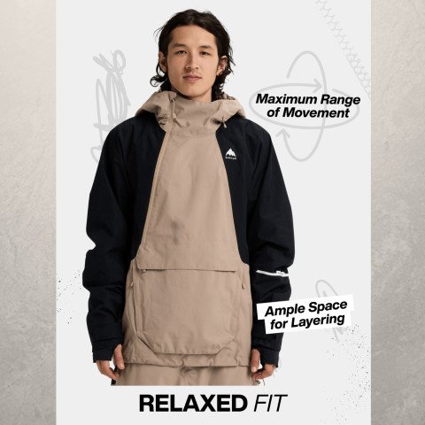 Geaca Snowboard Barbati Burton Reserve 2L Relaxed Anorak