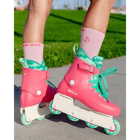 Role Unisex Impala Lightspeed Inline Skate - Watermelon - Impala Sidewalkskates