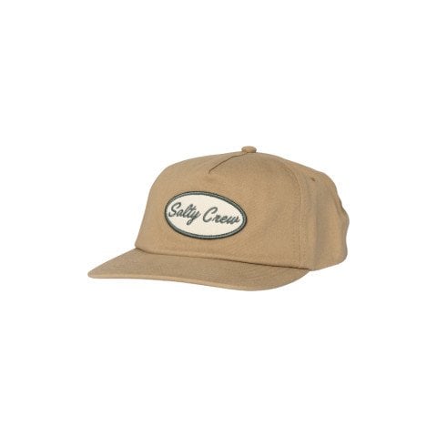 Sapca Unisex Salty Crew Shop Script Snapback - Natural - Salty Crew