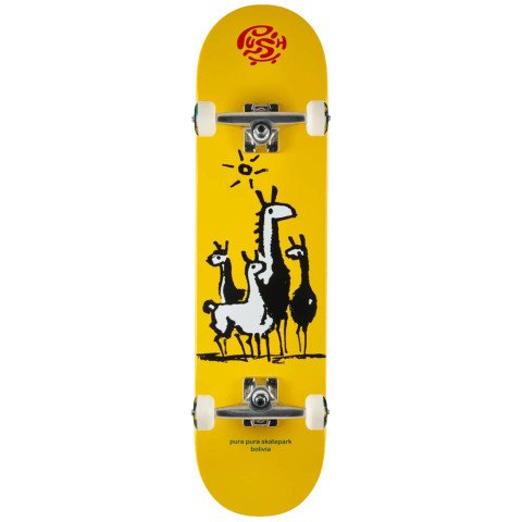 Skateboard Complet Push Bolivia 8.0 - Yellow - Push