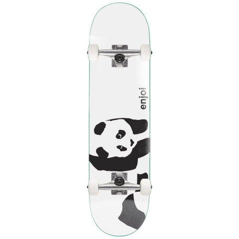 Skateboard Complet Enjoi Whitey Panda 8.0 - White - Enjoi