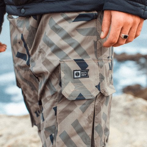 Pantaloni Barbati Salty Crew Tackle Cargo - Khaki Dazzle - Salty Crew