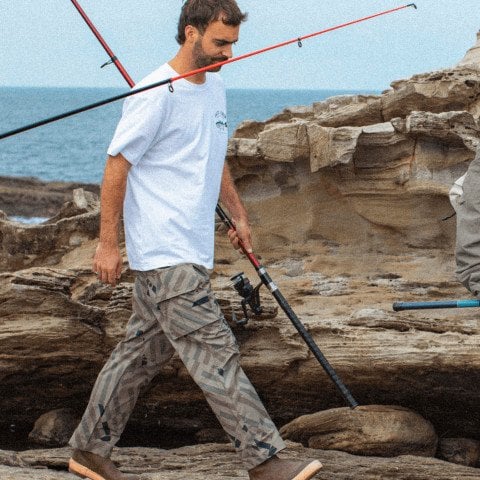 Pantaloni Barbati Salty Crew Tackle Cargo - Khaki Dazzle