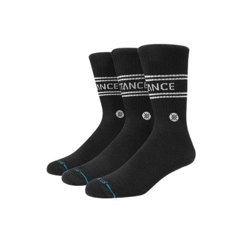 Set Sosete Stance Vital 3 Pack Crew - Black