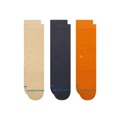 Set Sosete Stance Icon 3 Pack - Capri Blue