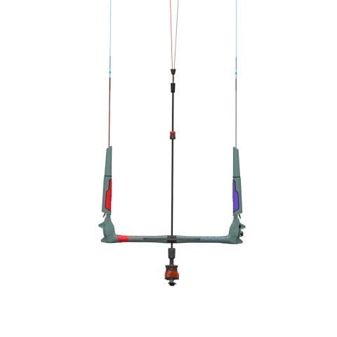 Bara Kiteboarding Duotone Click Bar Quad Control - Off Green/Red - Duotone