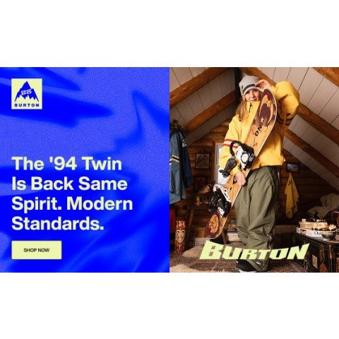 Geaca Snowboard/Ski Aniversara Burton 90's BIO - Thirteen Yellow