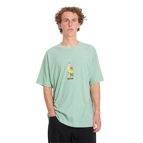 Tricou Barbati Volcom Acid Frog - Ice Green