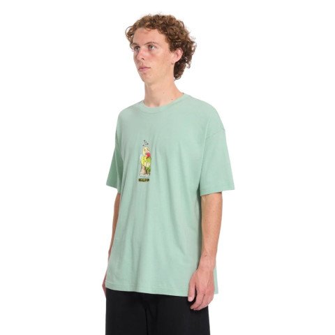 Tricou Barbati Volcom Acid Frog - Ice Green