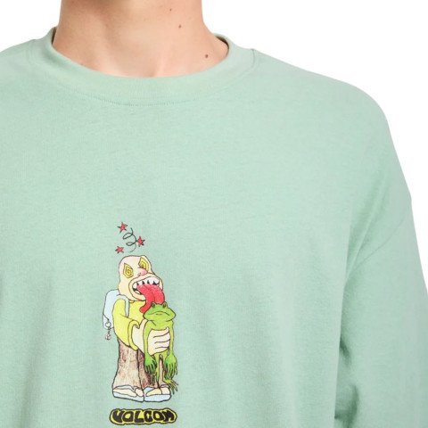 Tricou Barbati Volcom Acid Frog - Ice Green