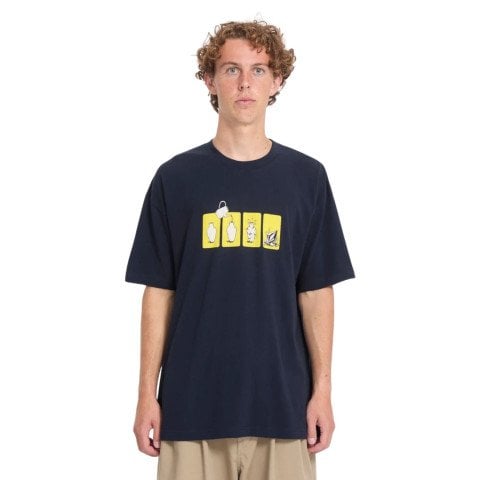 Tricou Barbati Volcom Before I Break - Marine
