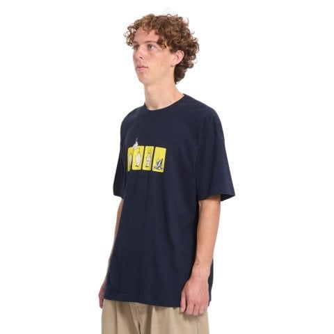 Tricou Barbati Volcom Before I Break - Marine