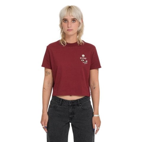 Tricou Dama Volcom Ozzy 2 - Brick