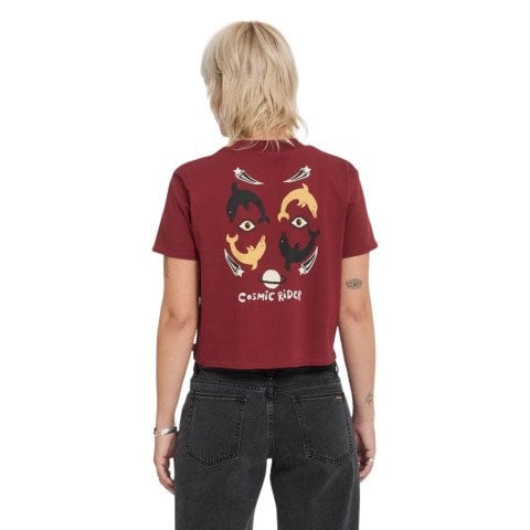 Tricou Dama Volcom Ozzy 2 - Brick