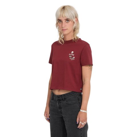 Tricou Dama Volcom Ozzy 2 - Brick