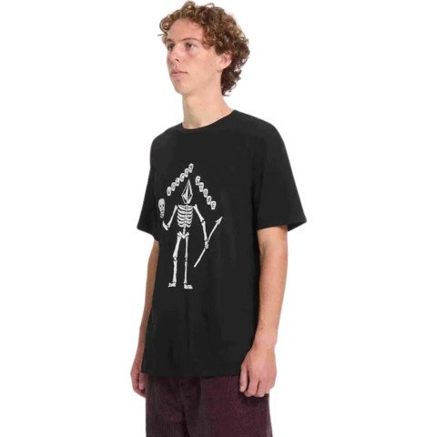 Tricou Barbati Volcom Felix Skull - Black