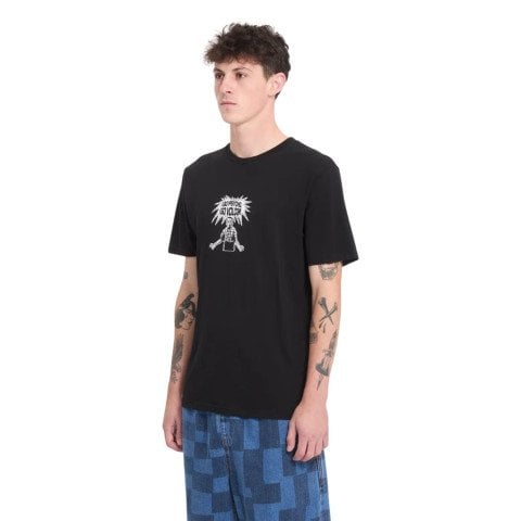 Tricou Barbati Volcom I Go Psycho - Black