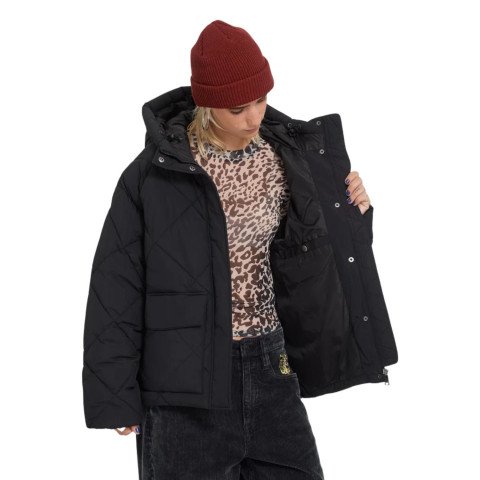 Geaca Dama Volcom Out Of Boxy Puff - Black