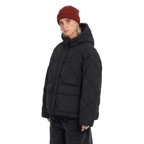 Geaca Dama Volcom Out Of Boxy Puff - Black